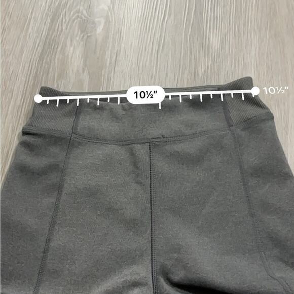 Ivy Park Heather Gray High Rise Capri Length Leggings Size XS - Picture 8 of 10